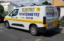 =Opel Combo von Elektro-WINTERMEYER steht im August 2020 in Taunusstein