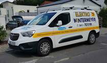 =Opel Combo von Elektro-WINTERMEYER steht im August 2020 in Taunusstein