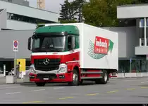 Mercedes mit Kastenaufbau in Bern am 07.09.2020