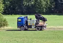 MB 2035 mit Sonderaufbau bei Kommern - 27.08.2020