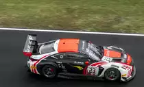 Lexus RC-F GT3 auf dem Hungaroring beim regnerischen Wetter (September, 2019).