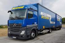 =MB Actros-Hängerzug der Spedition ROSNER, 08-2020