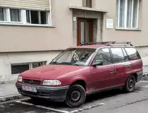 Opel Astra F Caravan in Juni 2020.