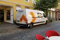 =Renault Master der Firma MÜNKEL steht im August 2020 in Hünfeld