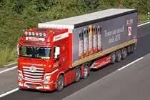 Mercedes-Benz Actros 2553 am 15.09.2020 in Mönchengladbach.