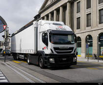Iveco Sattelschlepper unterwegs in der Stadt Aarau am23.09.2020