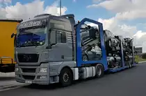 =MAN-Autotransporter von ACS-Trans rastet im August 2020 an der A 3
