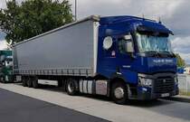 =Renault-Sattelzug von CLDE MIS TRANS, 08-2020