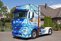 Spediton Schumacher ,,Köln-Truck'' Mercedes-Benz Actros am 05.09.2020 in Würselen.