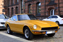 Datsun 240z am 17.09.20 in der Hamburger Speicherstadt