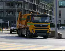 Volvo Absetzkipper unterwegs in Schaan/FL am 30.09.2020