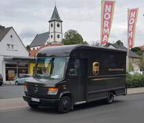 =MB Vario von UPS unterwegs in Hünfeld im August 2020