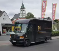 =MB Vario von UPS unterwegs in Hünfeld im August 2020
