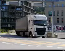 DAF Sattelschlepper unterwegs in Schaan/FL am 30.09.2020