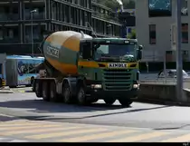 Scania G 480 Betonmischer unterwegs in Schaan/FL am 30.09.2020