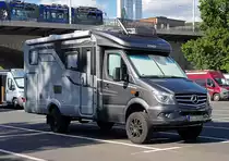 =MB Sprinter 4 x 4 mit Hymer-Aufbau steht im September 2020 in Würzburg