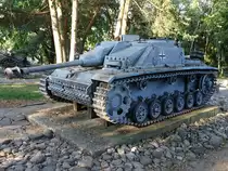 Sturmgeschütz III, Maybach HL 120 TRM Motor, 300 PS, Museum des Slowakischen Nationalaufstandes (08.08.2020)