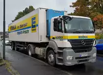 =MB Axor von EDEKA steht im Oktober 2020 in Künzell