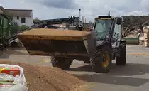 =CAT TH406D eingesetzt im August 2020 in Hünfeld