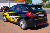 =2er BMW als Schulfahrzeug der Fahrschule Hacker, 08-2020