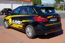 =2er BMW als Schulfahrzeug der Fahrschule Hacker, 08-2020