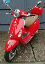 Vespa Primavera, luftgekühlter 4-Takt-Motor mit 50ccm und 3,2PS, Okt.2020