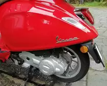 Vespa Primavera 50, Detailaufnahme, Okt.2020