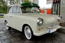 Trabant P50/1, luftgekühlter 2-Zyl.-2-Takt-Motor mit 499ccm und 20PS, Vmax.100Km/h, Bauzeit 1958-62, Sept.2020