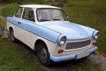 Trabant 601, luftgekühlter 2-Zyl.2-Takt-Motor mit 595ccm und 26PS, Bauzeit von 1964-90, Sept.2020
