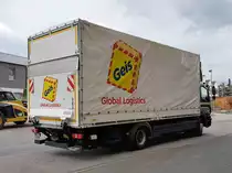 =MB Atego von GEIS Logistics steht zur Entladung in Hünfeld, 08-2020