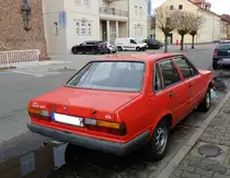 Audi 80 B2 im März 2020 in Bitterfeld.