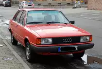 Audi 80 B2 im März 2020 in Bitterfeld.