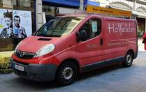 =Opel Vivaro von Sanitärtechnik HOLFELDER steht im September 2020 in Würzburg