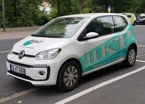 =VW Up von HPK steht im September 2020 in Künzell