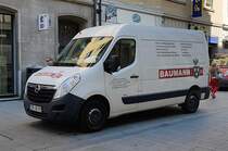 =Opel Movano vom Malergeschäft BAUMANN steht im September 2020 in Würzburg