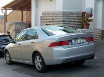 Rückansicht: Honda Accord Mk7 in Juni, 2020.