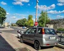 Rückansicht: Suzuki Ignis in Juni, 2020.