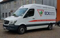 =MB Sprinter vom Hausmeisterservice ECK steht im September 2020 in Hünfeld