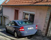 Volvo S40 Mk2 Rückansicht. Foto: Juni, 2020.