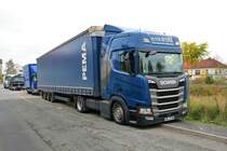 Peter Bender Scnania Sattelzug am 24.10.20