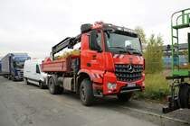 Mercedes Benz Arocs am 24.10.20 in Neu-Isenburg 