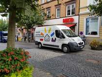 =Peugeot Boxer vom Maler DIETRICH steht im September 2020 in Hünfeld