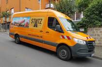 =MB Sprinter von STUTZ-Bau steht im September 2020 in Hünfeld