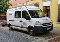 =Opel Movano vom Heizungsbauer SIEFERT steht im September 2020 in Hünfeld