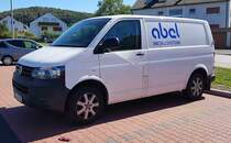 =VW T5 von ABEL-Metallsysteme, abgestellt im September 2020 in Fulda