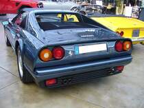 Heckansicht eines Ferrari 328 GTS aus dem Jahr 1989. Classic Remise Düsseldorf am 31.10.2020.