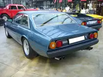 Heckansicht eines Ferrari 400i Automatic aus dem Jahr 1981. Classic Remise Düsseldorf am 31.10.2020.