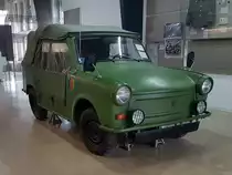 =Trabant der NVA-Grenztruppen steht als Ausstellungsexponat im Grenzmuseum Point Alpha, 09-2020