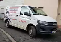 =VW T 6 vom Sanitätshaus SPIEGEL steht im September 2020 in Hünfeld