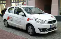 =Mitsubishi Space Star von APO-EXPRESS steht im Oktober 2020 in Bad Hersfeld